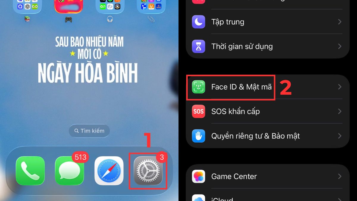 Cách mở khóa iPhone bằng Apple Watch - bước 1