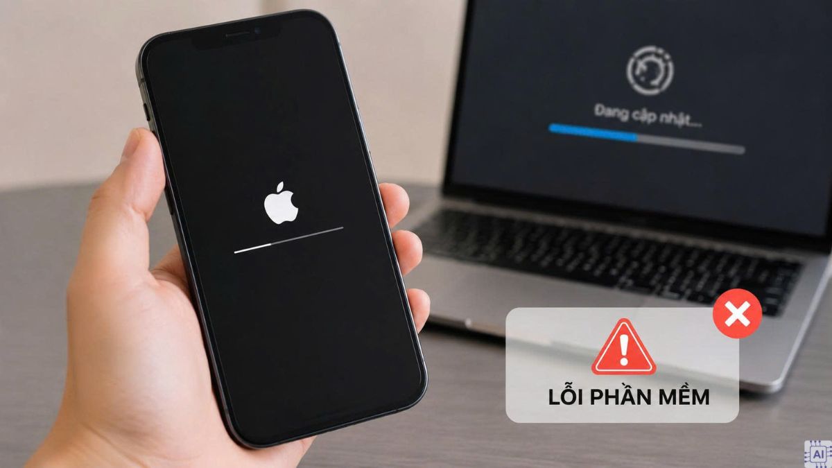 iPhone 12 không lên nguồn dù đã nhấn nút nguồn do phần mềm