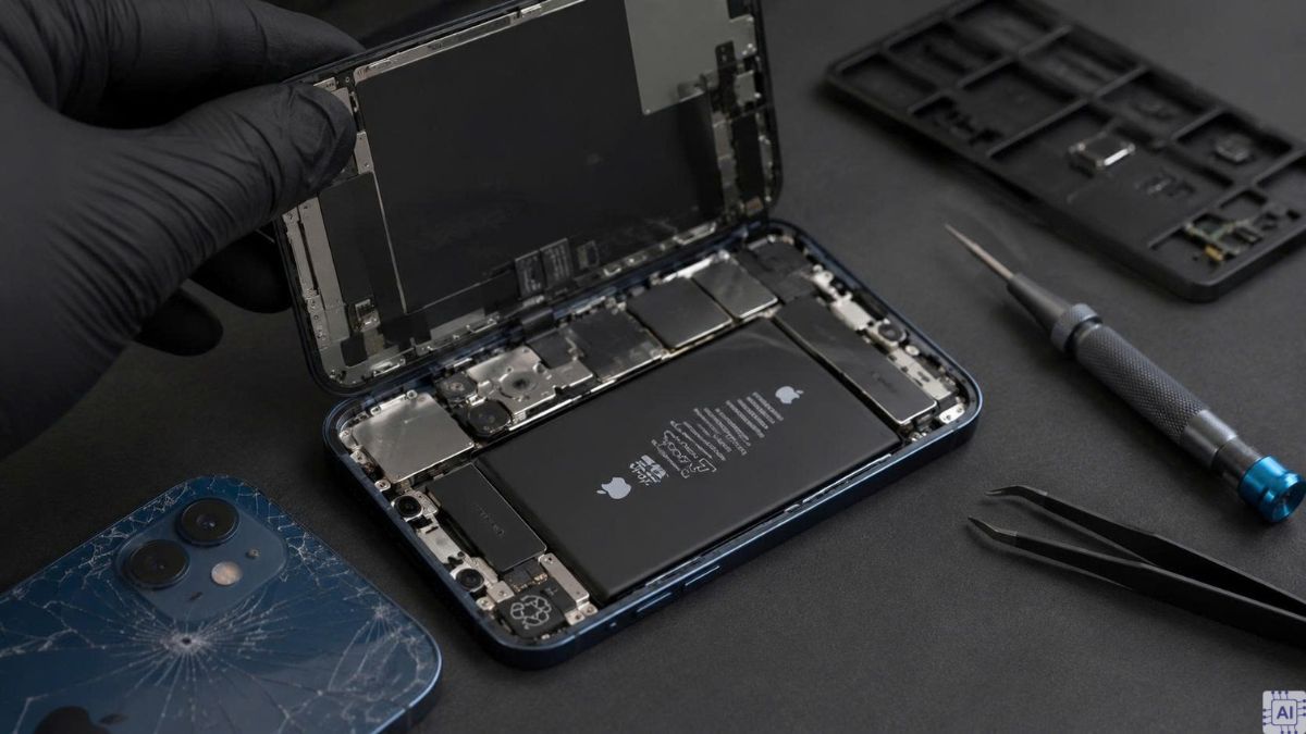 iPhone 12 không lên nguồn dù đã nhấn nút nguồn do hư hỏng phần cứng