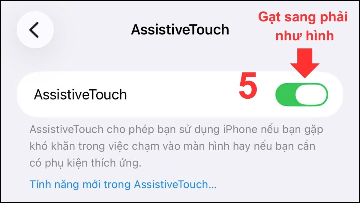 Cách mở nút nguồn trên iPhone 17 Series - bước 5