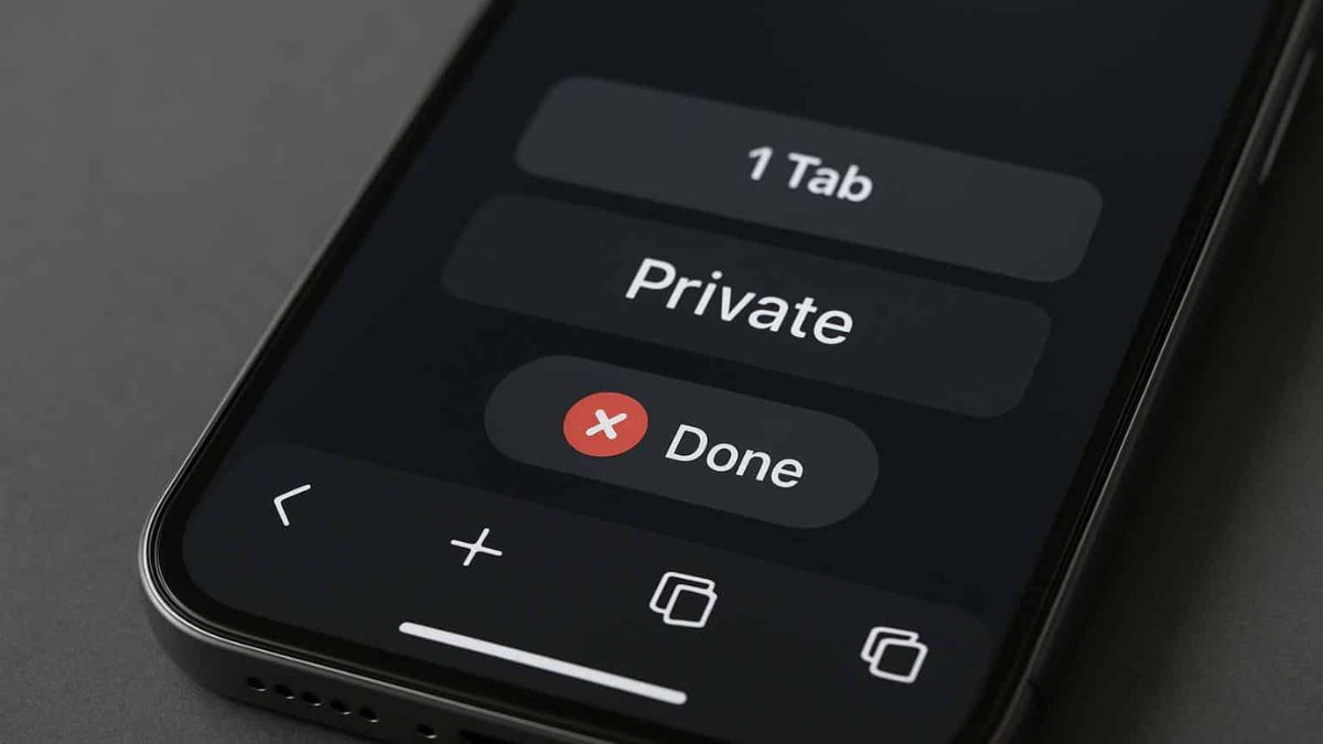 Các lưu ý khi mở tab ẩn danh trên iPhone