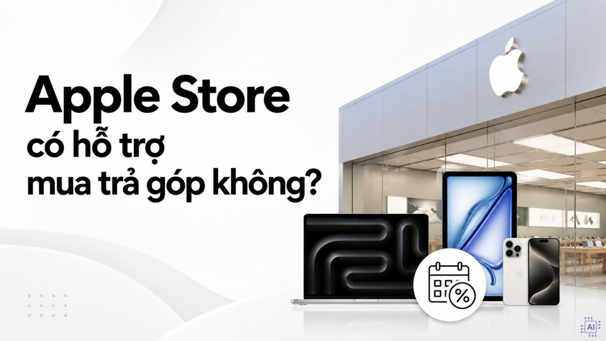 Apple Store có hỗ trợ mua trả góp