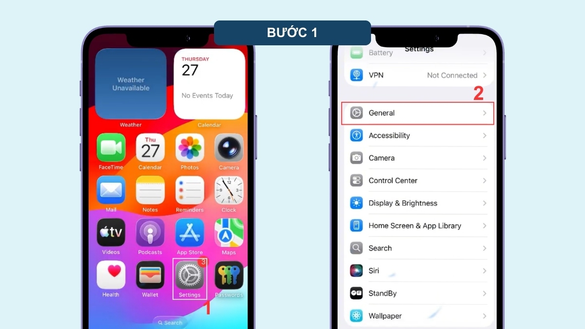 Kiểm tra điện thoại bị theo dõi trên iPhone bằng cách kiểm tra cấu hình quản lý - bước 1