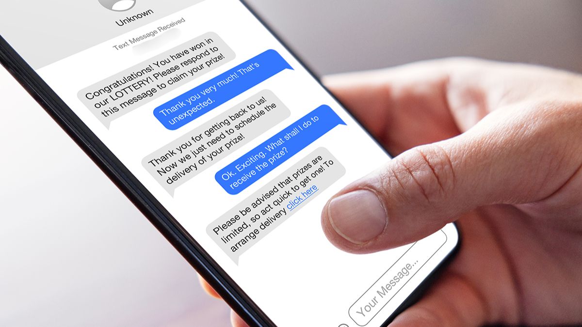 Tin nhắn lừa đảo trúng số là cách nhận biết tin nhắn lừa đảo