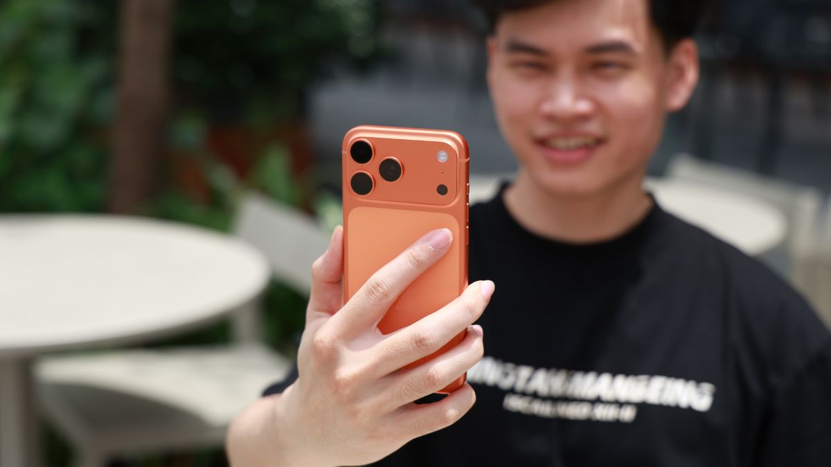 Cách quay 2 camera cùng lúc iPhone bằng Ghi hình kép iPhone 17 - bước 3