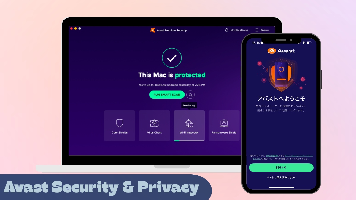 Phần mềm quét virus trên iPhone 17 - Avast Security & Privacy