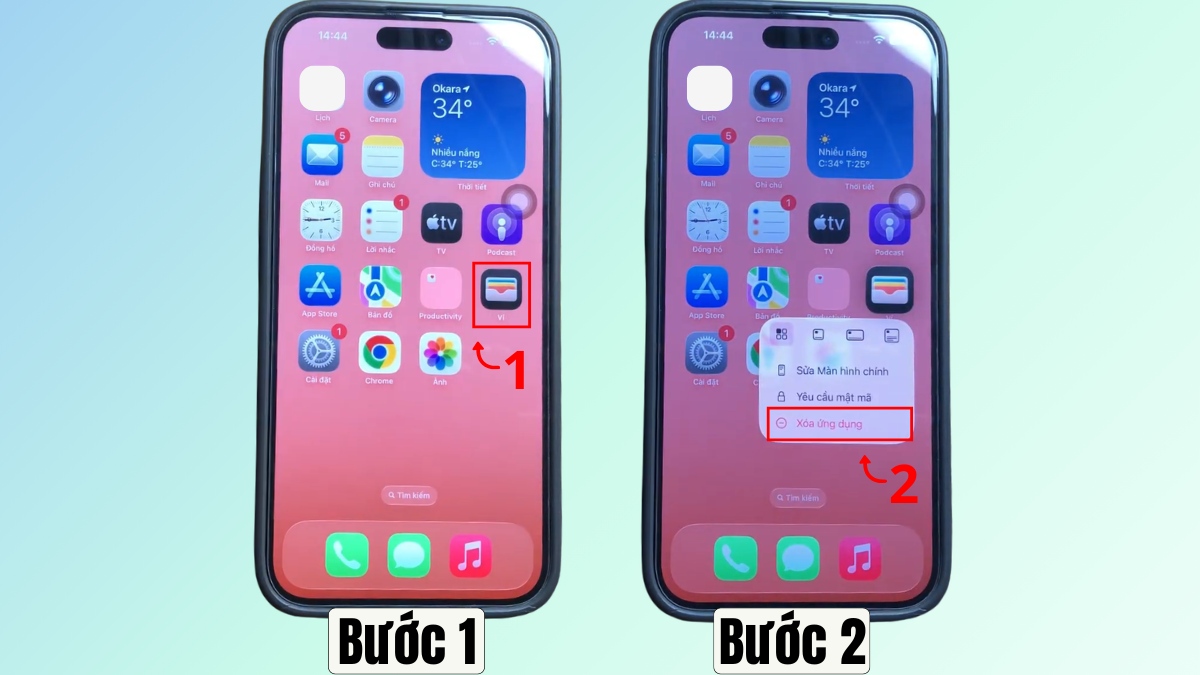 Cách quét virus trên iPhone 17 bằng cách gỡ bỏ ứng dụng lạ