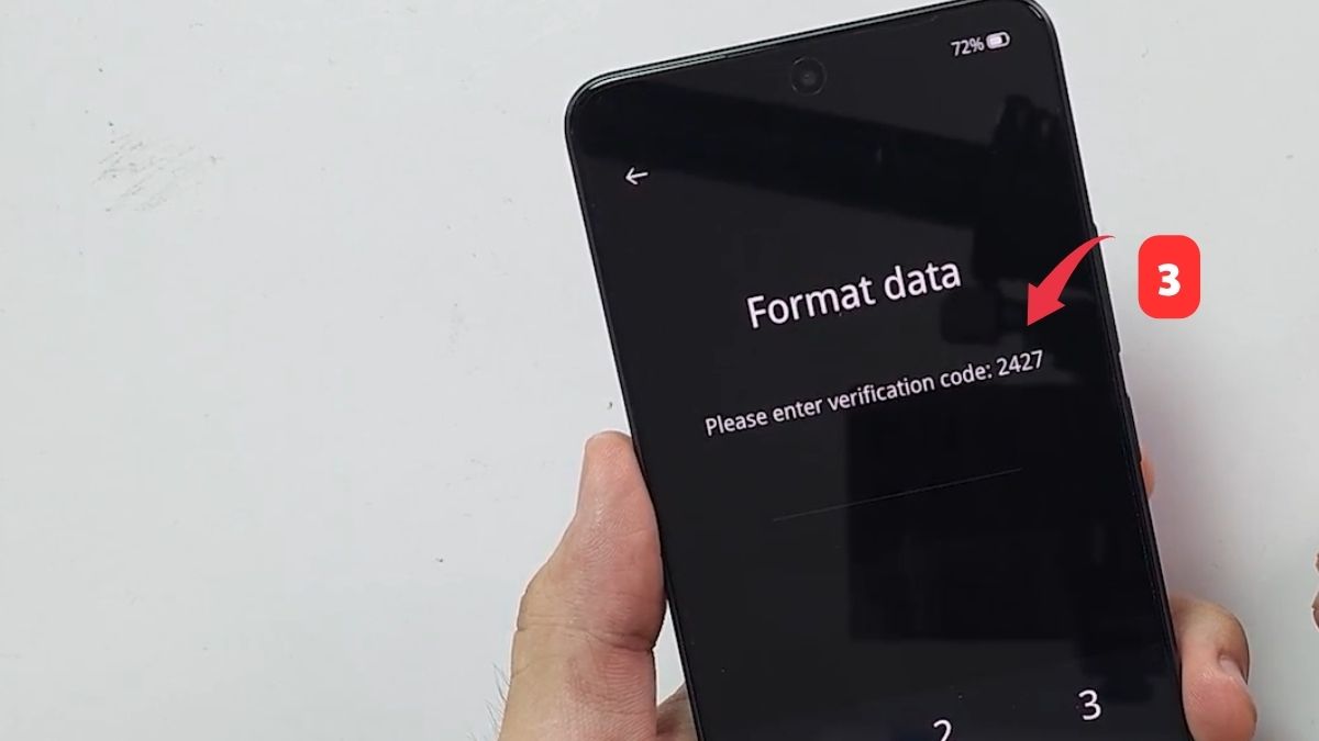 Cách reset điện thoại OPPO bằng phím cứng - bước 4