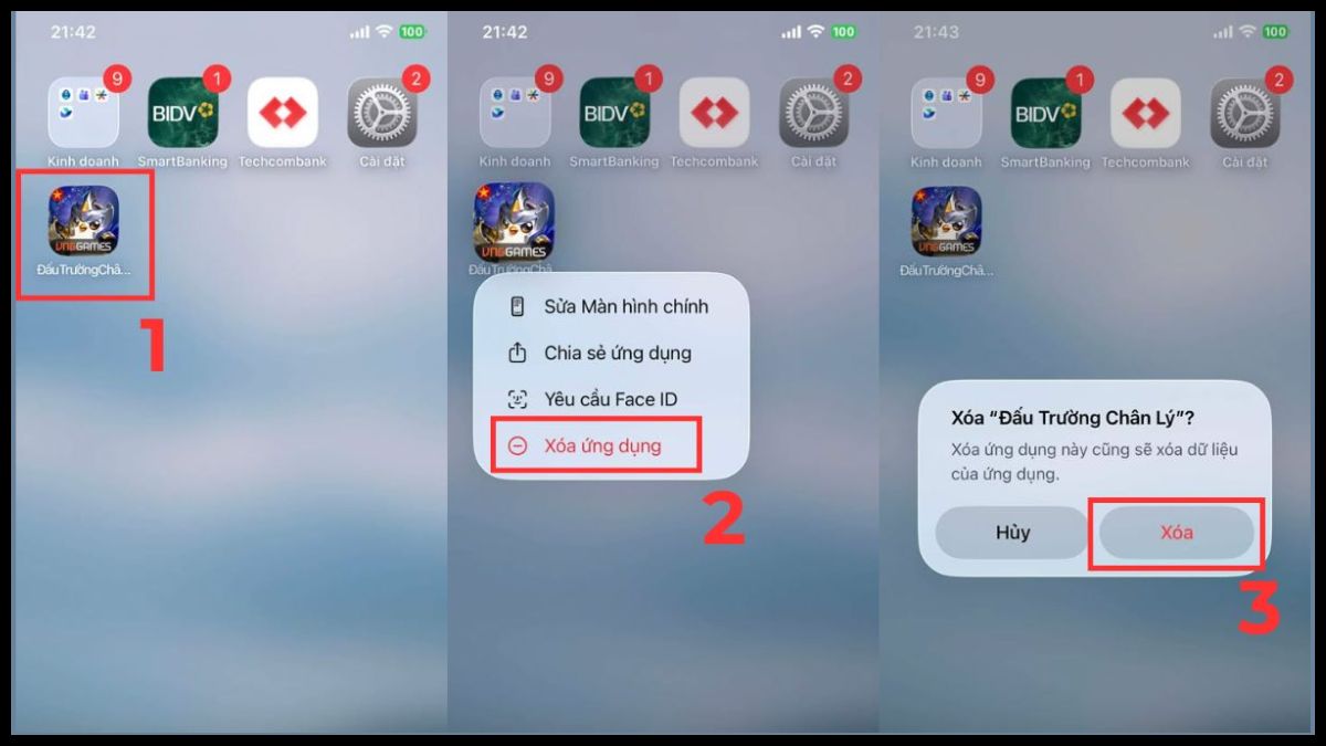 Cách sao lưu ảnh trên iCloud khi hết dung lượng bằng cách giải phóng dung lượng - cách 3