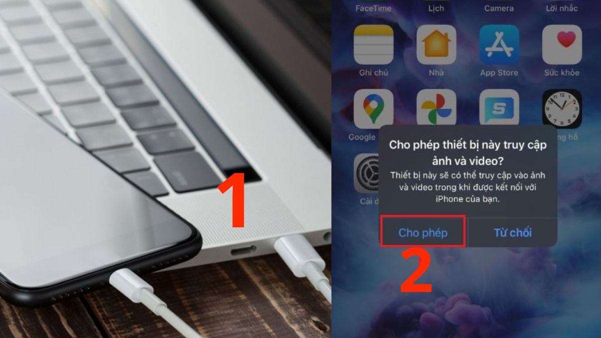 Sao lưu ảnh thay thế khi iCloud bị đầy sang Windows - bước 1