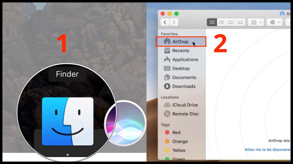Sao lưu ảnh thay thế khi iCloud bị đầy sang Macbook - bước 1