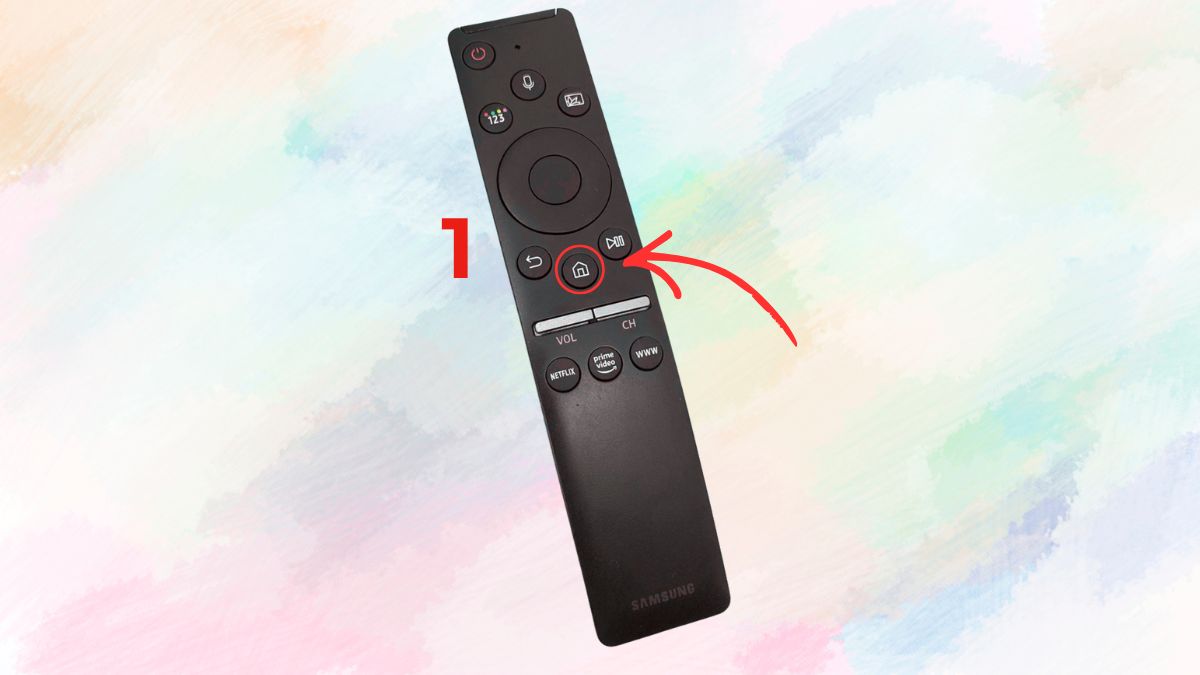 Dùng Samsung Smart Hub để tải ứng dụng trên tivi Samsung không cần CH Play - bước 1