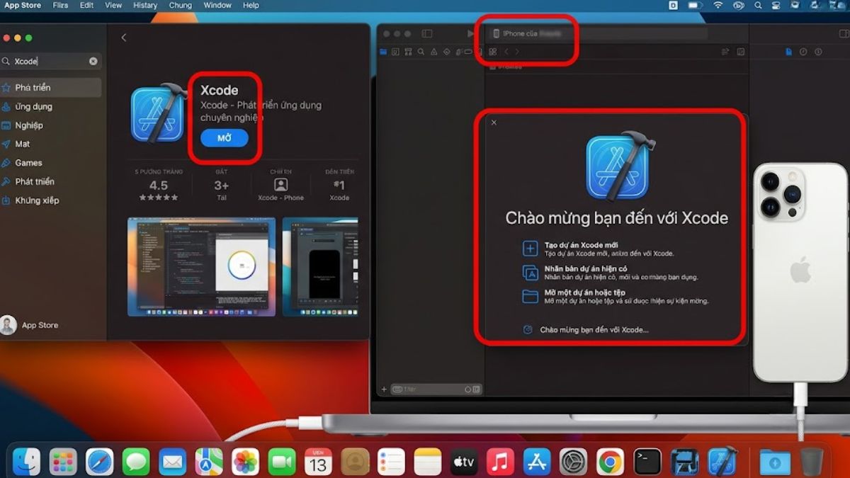 Sử dụng Xcode để tạo ví trí giả trên iPhone - bước 1