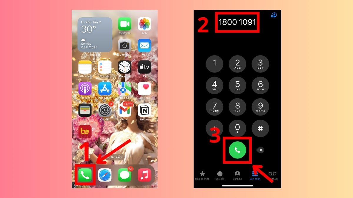 Cách tắt chuyển tiếp cuộc gọi qua nhà mạng