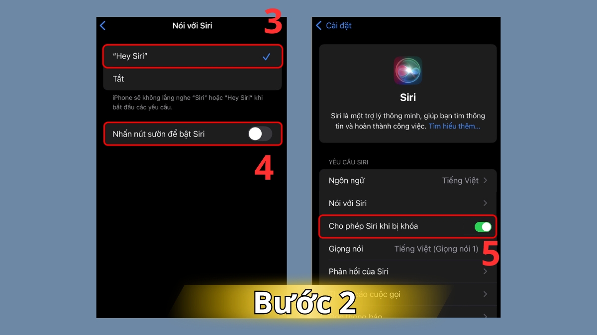 Cách tắt nguồn iPhone 16 bằng Siri - bước 2