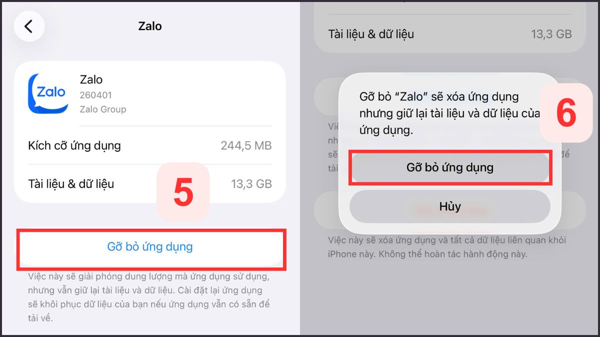 Cách bỏ ứng dụng theo cách thủ công trên iPhone - bước 3