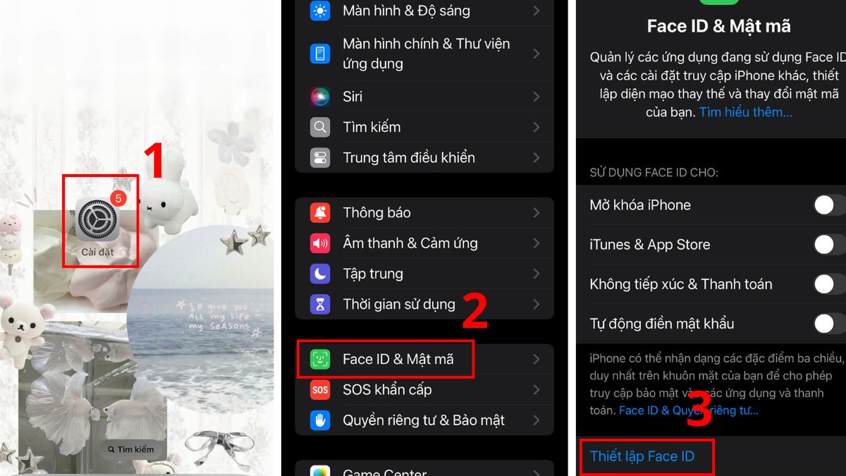 Cách test Face ID iPhone 11 Pro Max cũ