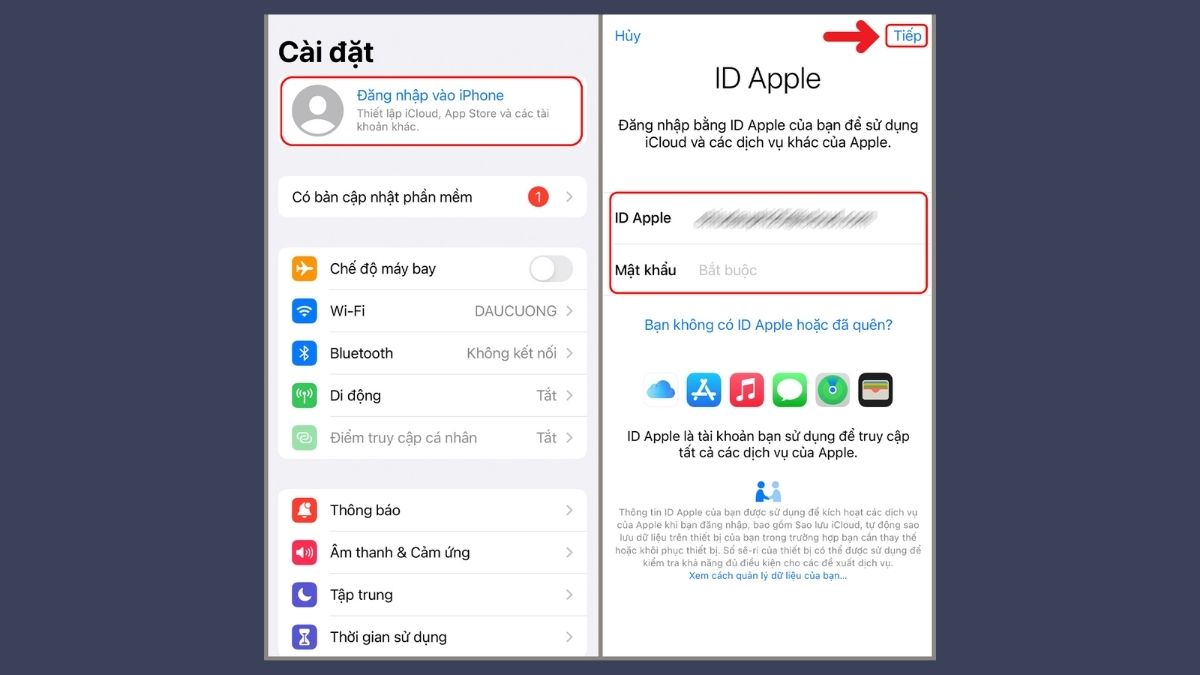 Cách test iCloud, ID Apple iPhone 13 Pro Max cũ trước khi mua