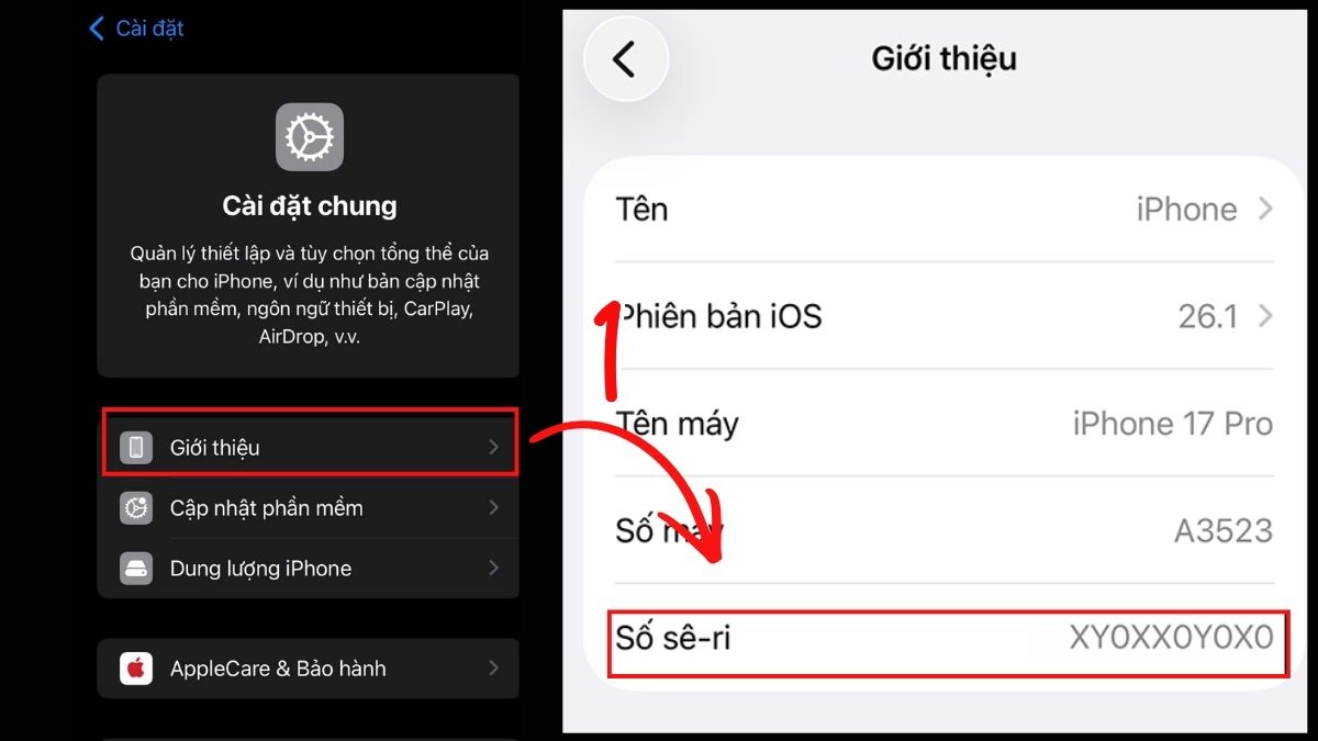 Cách test IMEI iPhone 13 Pro Max cũ - bước 1