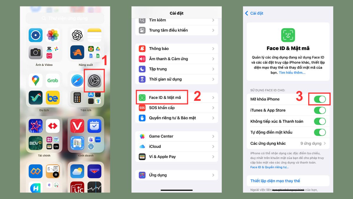 Cách test Face ID và các cảm biển của iPhone 14 Plus cũ