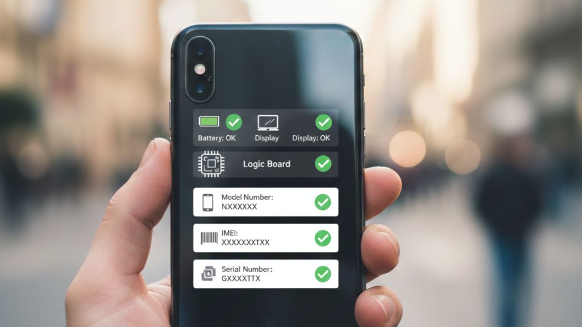 Cách test các linh kiện có bị thay trên iPhone XS cũ 