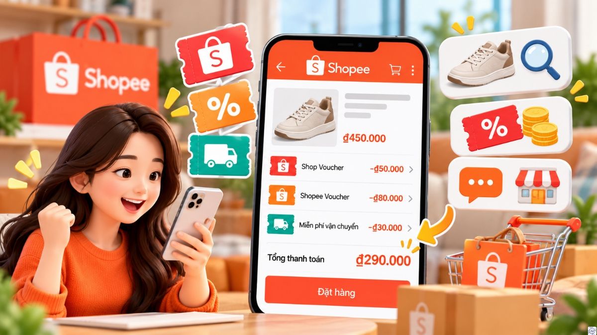 Một vài kinh nghiệm mua hàng trên Shopee với giá hời