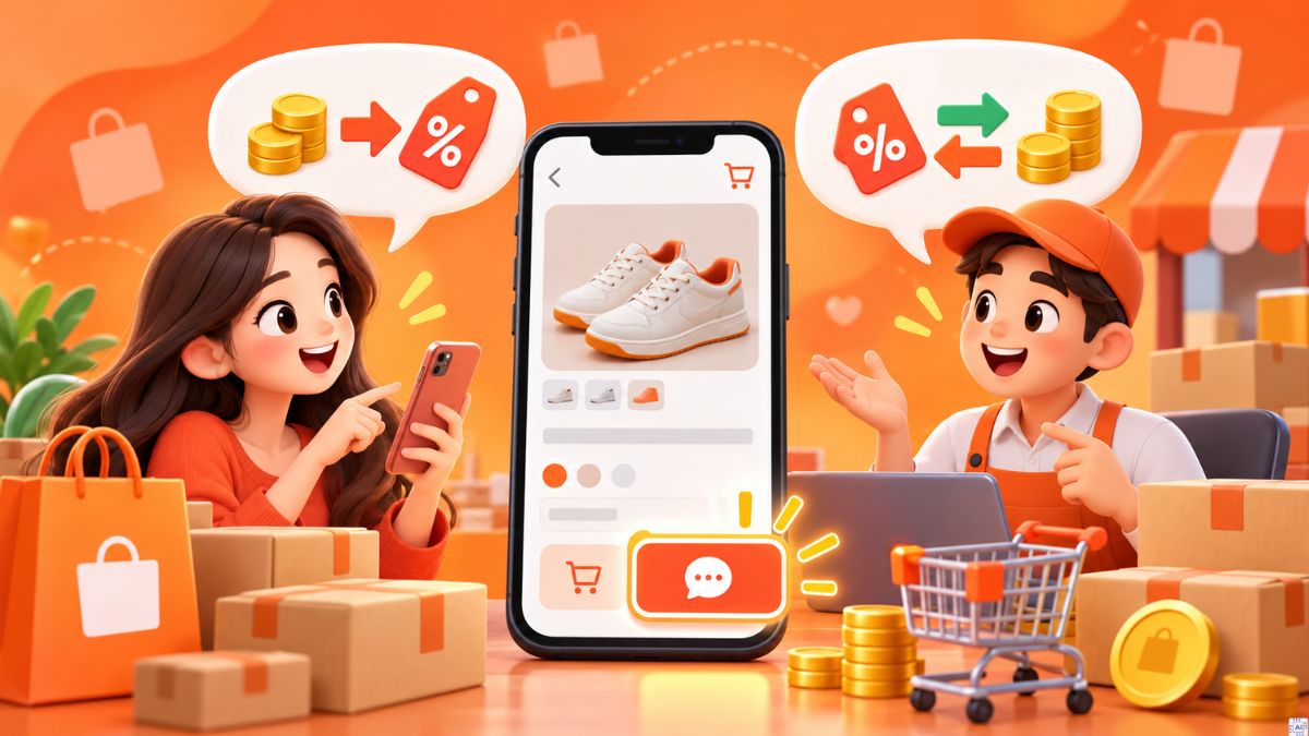 Hướng dẫn cách trả giá trên Shopee thành công, dễ dàng