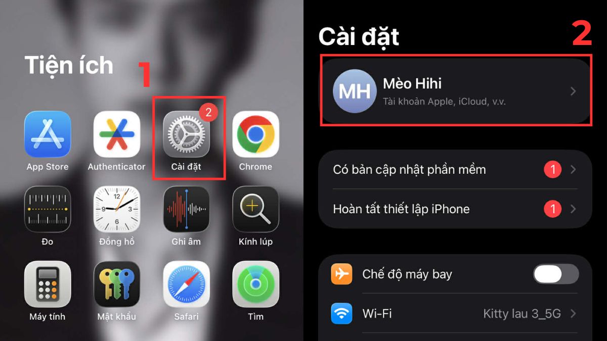 Cách xóa dữ liệu ứng dụng trên iPhone - bước 1
