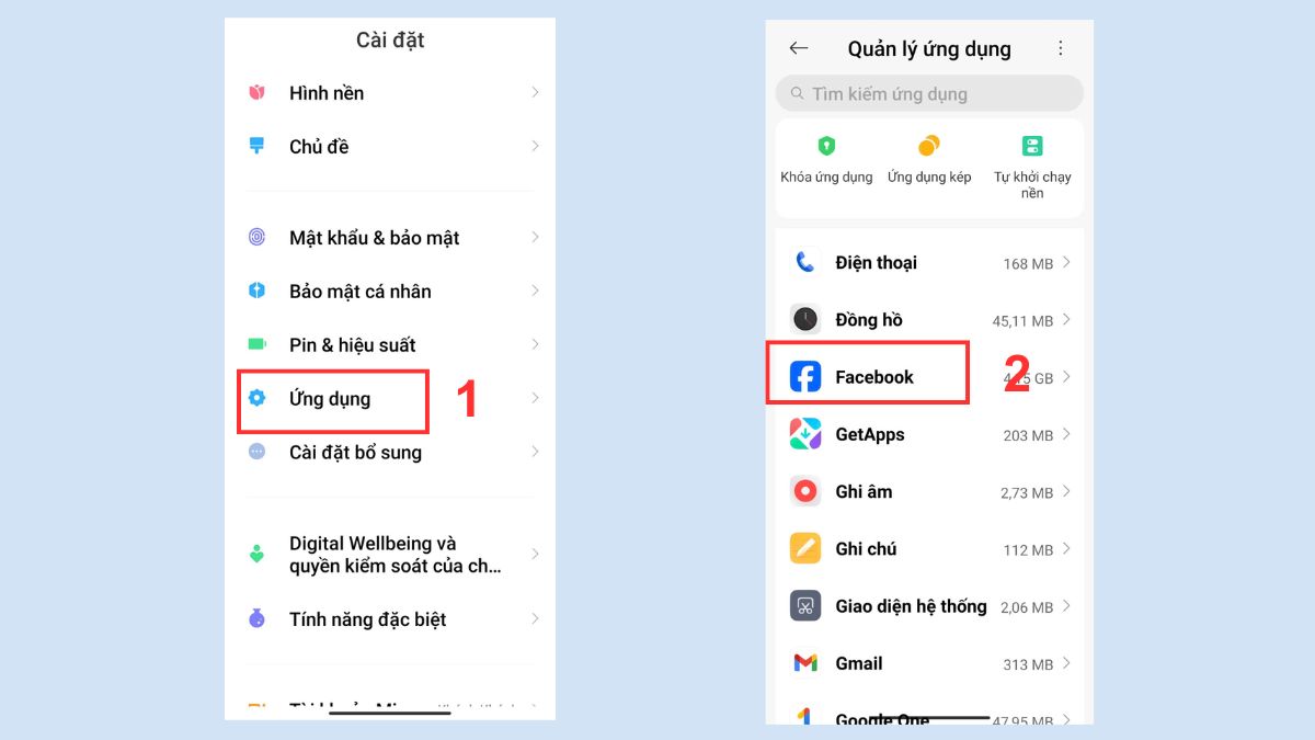 Cách xóa tập tin hệ thống trên Xiaomi bằng cách xóa cache - bước 1