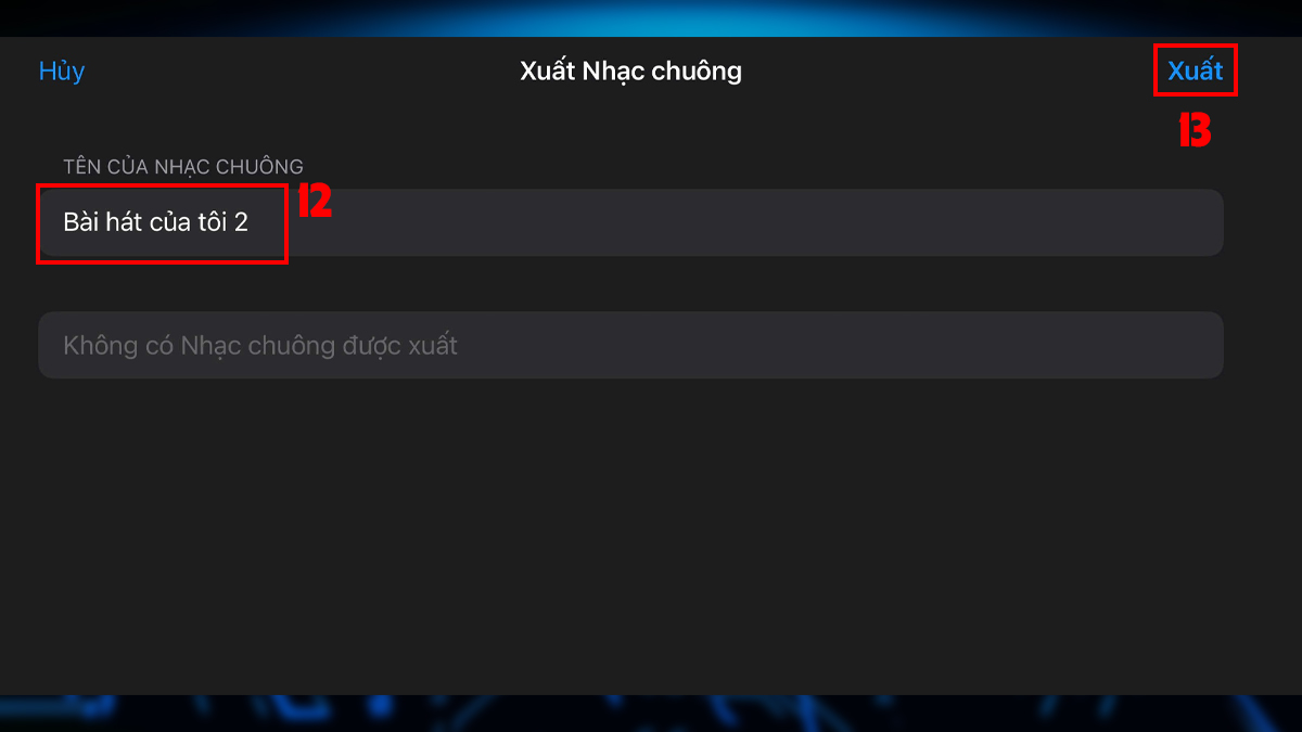 Cài nhạc chuông trên iPhone 12 Pro Max bằng GarageBand - bước 7