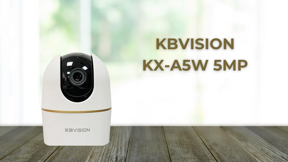 Camera giám sát qua điện thoại - KBVision KX‑A5W 5MP