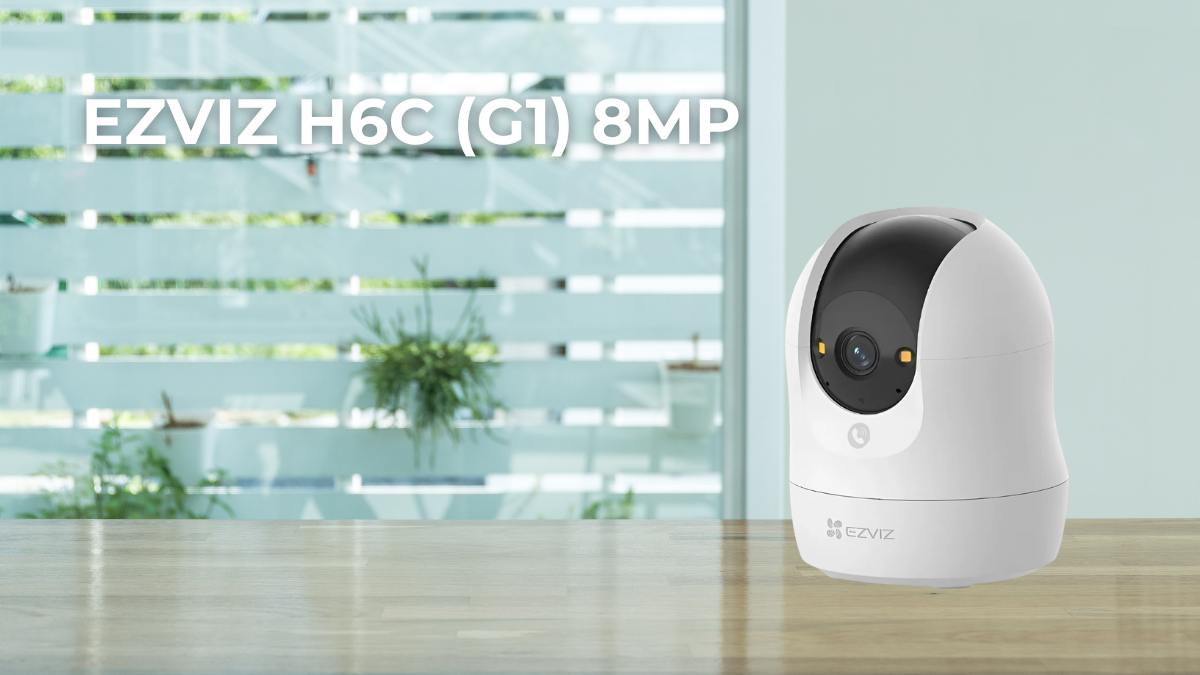 Camera giám sát qua điện thoại - Ezviz H6c (G1) 8MP
