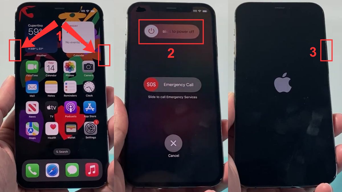 Khởi động lại khi camera iPhone 13 Pro Max bị lỗi