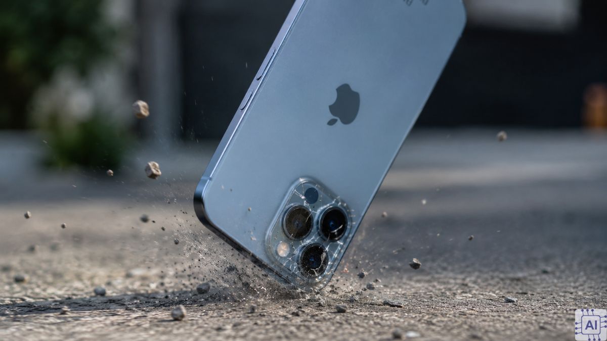 Va đập khiến camera iPhone 13 Pro Max bị mờ