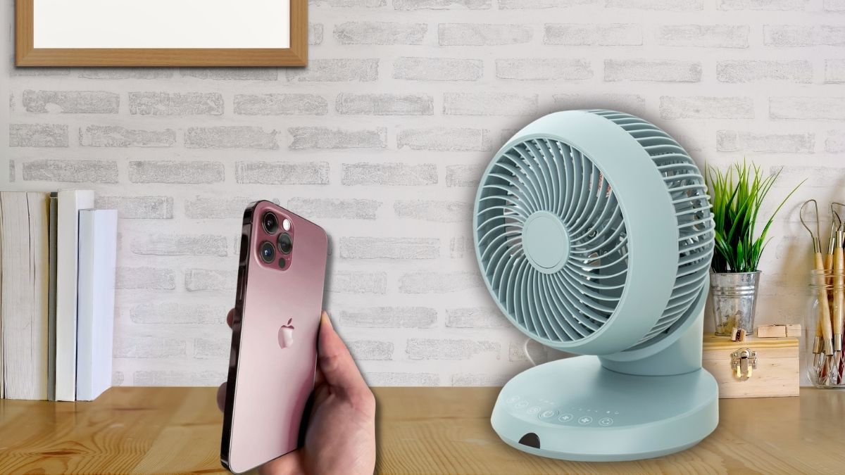 Sử dụng quạt gió hong khô để khắc phục lỗi camera iPhone bị đọng hơi nước