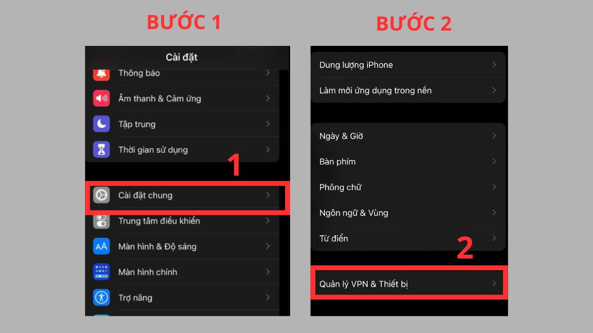 Khắc phục lỗi cập nhật iOS bằng cách xóa cấu hình chặn cập nhật iOS - bước 1