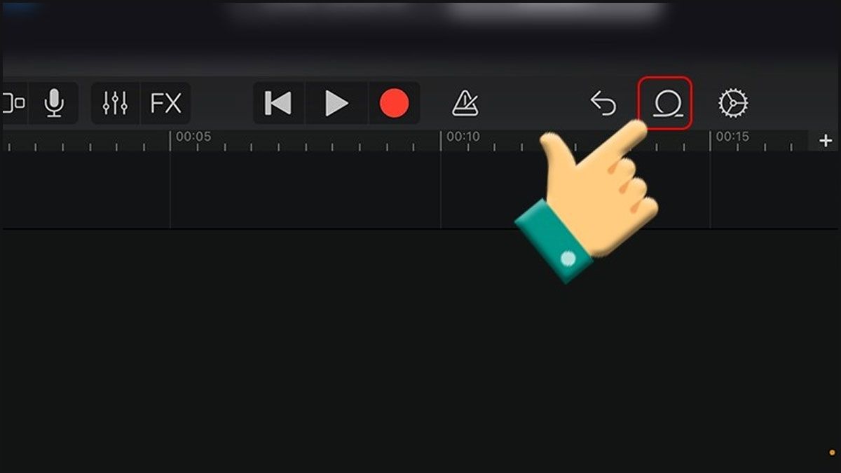 Cách cắt nhạc chuông iPhone bằng GarageBand - bước 3