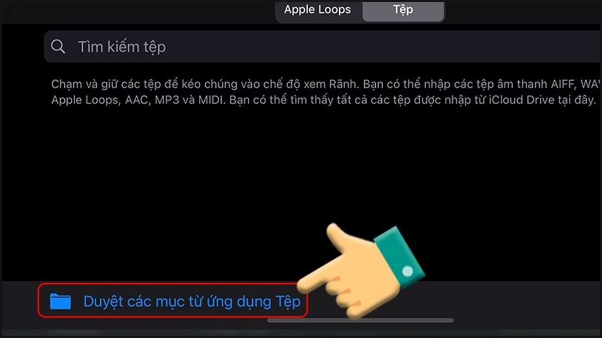 Cách cắt nhạc chuông iPhone bằng GarageBand - bước 4