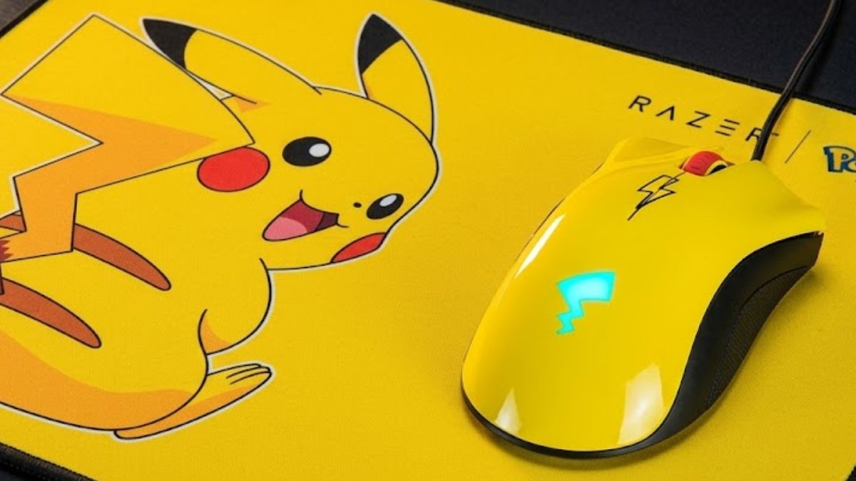 Chuột Razer DeathAdder Essential Pikachu dễ thương màu vàng