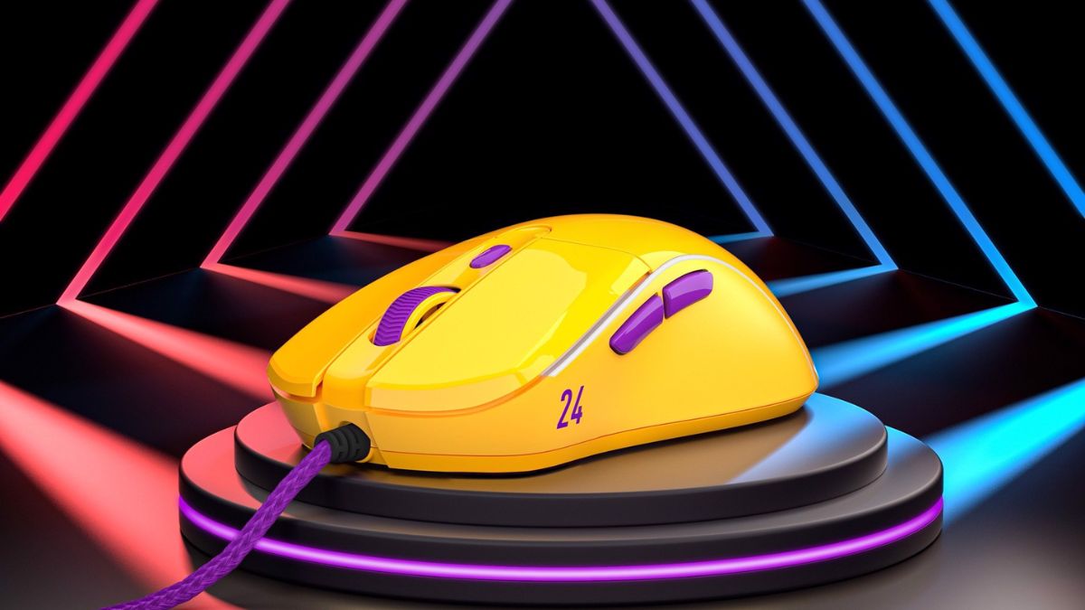 Chuột Gaming DAREU A960 Yellow màu vàng ấn tượng