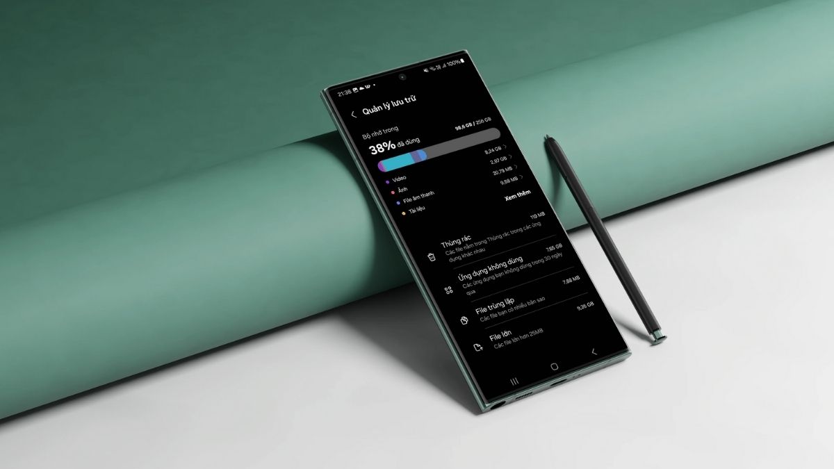 Làm tăng dung lượng máy khi không thể chụp màn hình Samsung