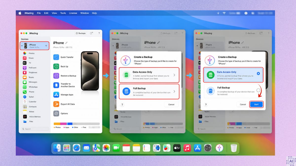 Copy file ghi âm iPhone vào máy tính bằng cáp - bước 4