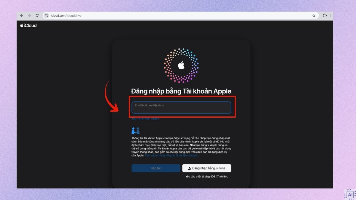Cách chuyển file ghi âm iPhone sang máy tính bằng iCloud Drive - bước 4