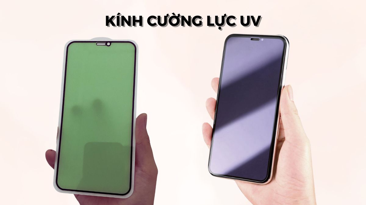 Kính cường lực UV iPhone