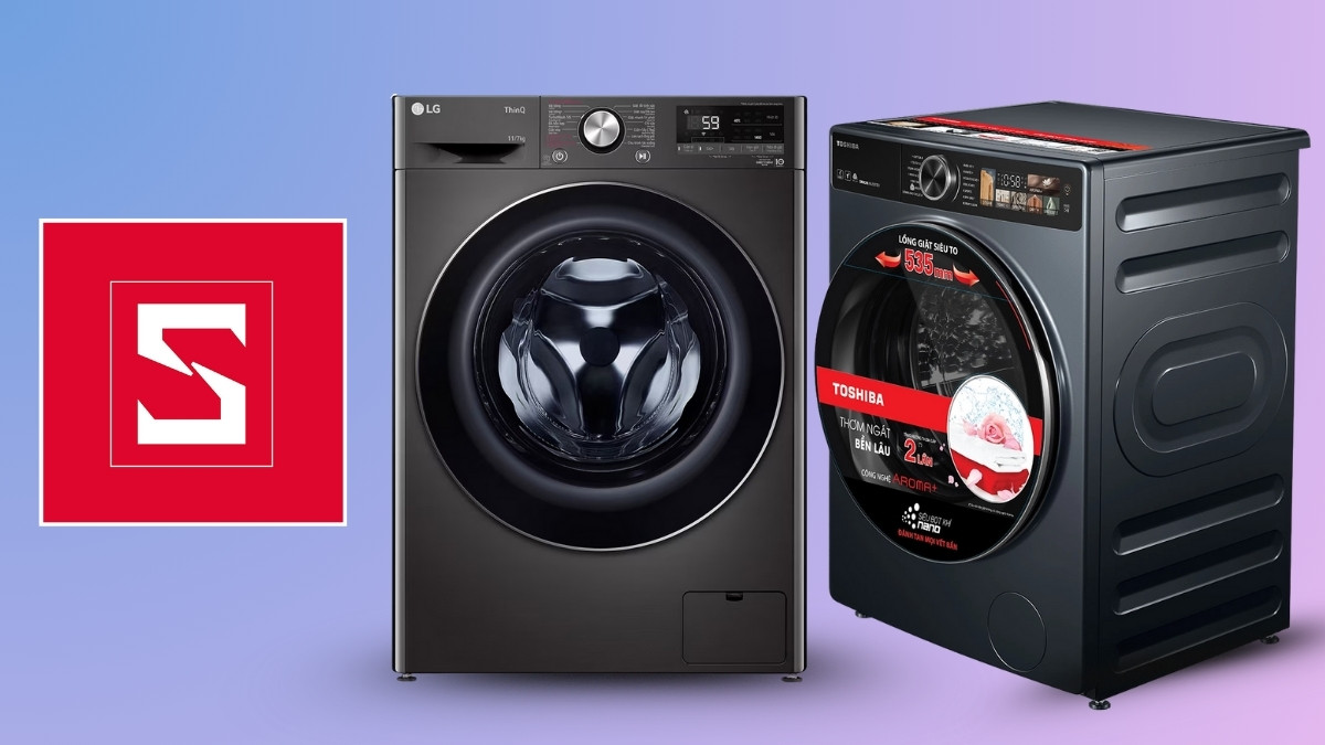 CellphoneS địa chỉ mua máy giặt sấy 2 trong 1 chất lượng