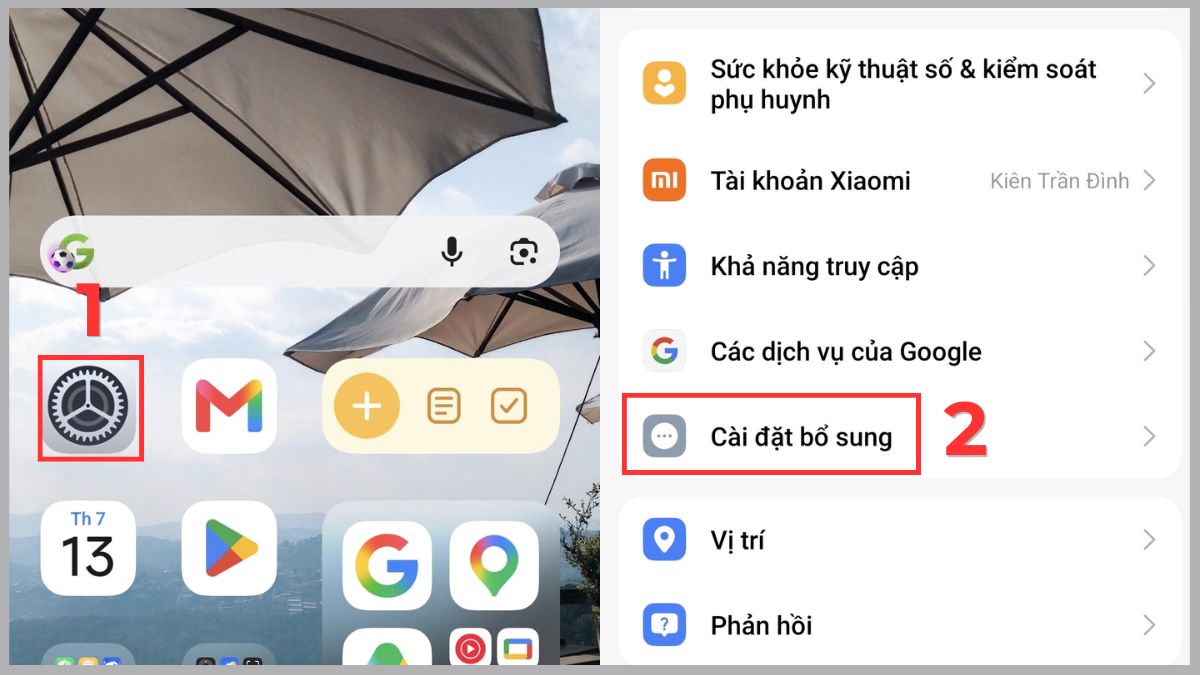 Khôi phục cài đặt gốc khi điện thoại bị quảng cáo liên tục - bước 1