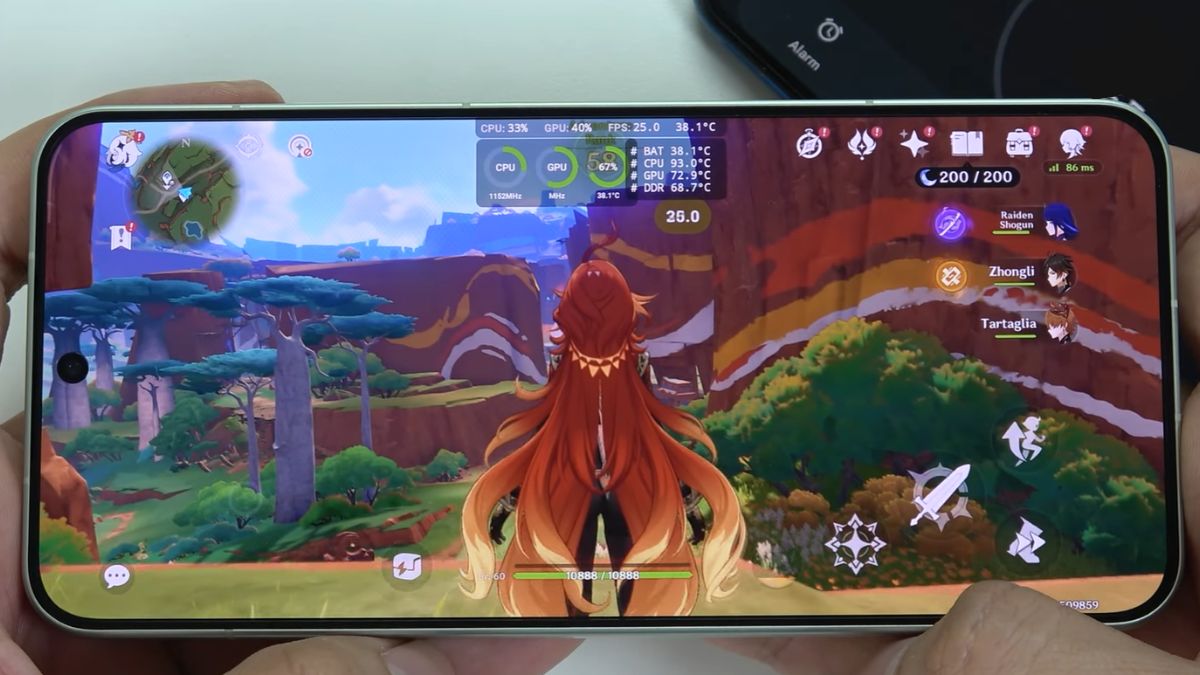 Xiaomi 15 Ultra chơi Genshin Impact Max Setting