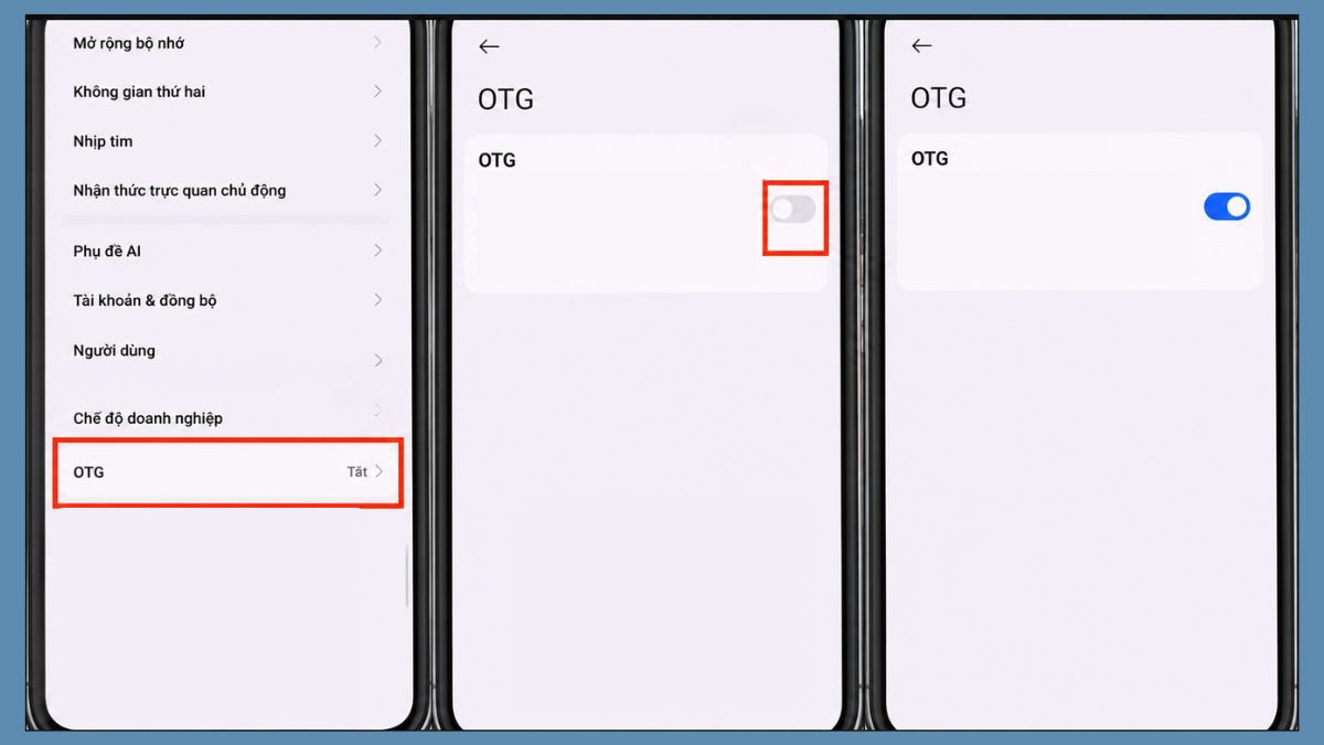 Sử dụng đầu đọc NFC rời kết nối qua cổng OTG khi điện thoại không hỗ trợ NFC - bước 1