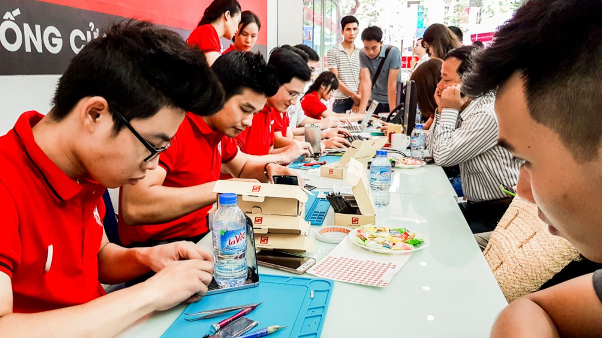 Khắc phục lỗi điện thoại không rung bằng cách đem đến ĐIện Thoại Vui