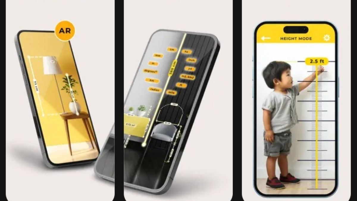 Ứng dụng đo chiều dài trên iPhone - Ruler AR